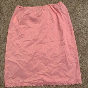 Vintage BARBIE style 1/2 slip Bubblegum Pink Van Raalte Size S